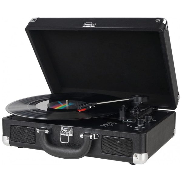 ectql6x4gj370b_0 jpg - Vitrola Toca Discos 3 Velocidades, com USB e Entrada AUX, 45 RPM, 110v, DIGITNOW 8541738186, Preto