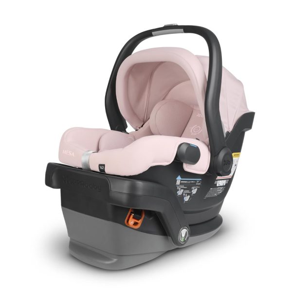 ectqms5kr49b0b_0 jpg - Cadeira de Bebe para Carro de Fácil Instalação com Tecnologia Inovadora SmartSecure Base Almofada Robusta para Bebês, UPPAbaby Mesa V2, Rosa