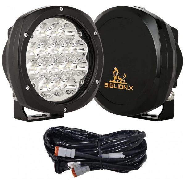 ectqnqj3w5g90b_0-1 jpg - Farol de Milha LED Offroad com 18800 Lúmens e Luz Branca 30V, 160W, 2Un, BIGLIONX, Preto