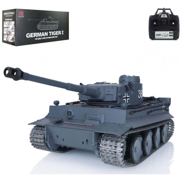 ectqnycjy9s70b_0 jpg - Tanque de Guerra TOUCAN RC HOBBY German Tiger I 3818 com Controle Remoto, Escala 116, Azul