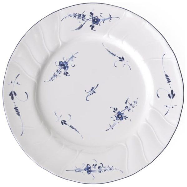 ectqochddb000b_0 jpg - Prato para Jantar de 26 cm, Elegância e Praticidade em Sua Mesa com Formato Redondo e Material de Porcelana, Villeroy Boch, Branco e Azul