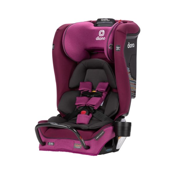 ectqpt55bwt90b_0 jpg - Cadeira de Bebê para Carro 4 em 1 para 10 Anos de Uso, Diono Radian 3RXT SafePlus, Roxa