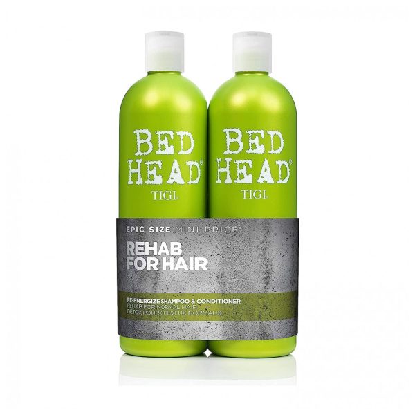 ectqqdqc1t300b_0-1 jpg - Shampoo e Condicionador 750 ml Profissional para Cuidados Diários, Todos os Tipos de Cabelo, TIGI 612676, Verde