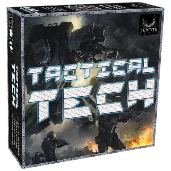 ectqr7mgky190b_0 jpg - Jogo de Estratégia Tactical Tech 2 a 4 Jogadores, Para Maiores de 12 Anos, TEKTITE GAMES TGT1001, Preto