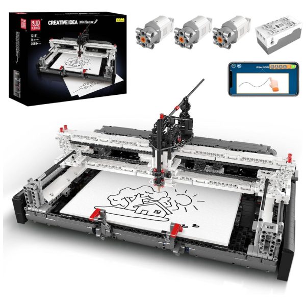 ectqs24yx4jc0b_0 jpg - Kit de Construção Plotter com 3088 Peças e Controle Remoto via APP para Crianças e Adultos, Mould King