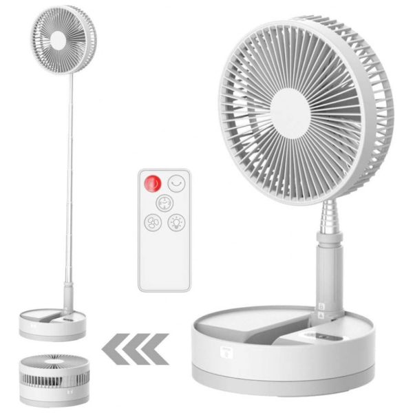 ectqsj54c3b80b_0 jpg - Ventilador Recarregável com Luz Noturna e Controle Remoto, 5V, UN UNITEDTIME, Branco