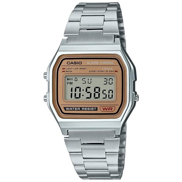 ectqun2pvj500b_0 jpg - Relógio Masculino Digital Classic, CASIO A158WEA 9CF, Prateado