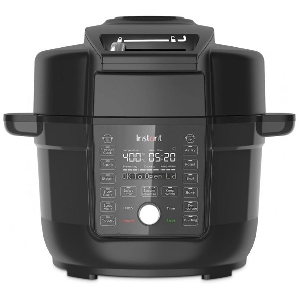 ectqv13m5g1b0b_0 jpg - Panela de Pressão Elétrica Multifunções 6.5L com 13 Predefinições e Painel de Led, 110V 1500W, INSTANT POT 140 0068 01, Preto