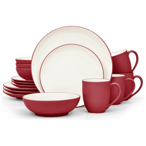 ectqvjc9pcgc0b_0 jpg - Aparelho de Jantar para Todas as Ocasiões com 16 Peças, Formato Redondo e Material de Cerâmica, Noritake, Vermelho