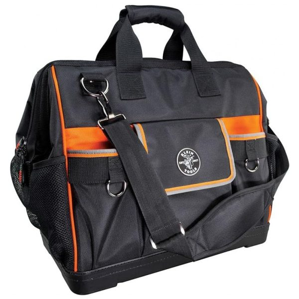 ectqvlxv5z370b_0 jpg - Bolsa de Ferramentas Organizadora com Compartimentos, KLEIN TOOLS 55469, Preto