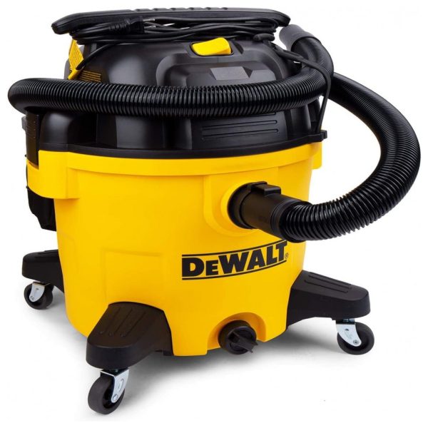 ectqvsc4bvd80b_0 jpg - Aspirador de Pó Seco e Úmido 19L, 4CV de Potência com Extensores, 110v, DEWALT DXV05P, Amarelo