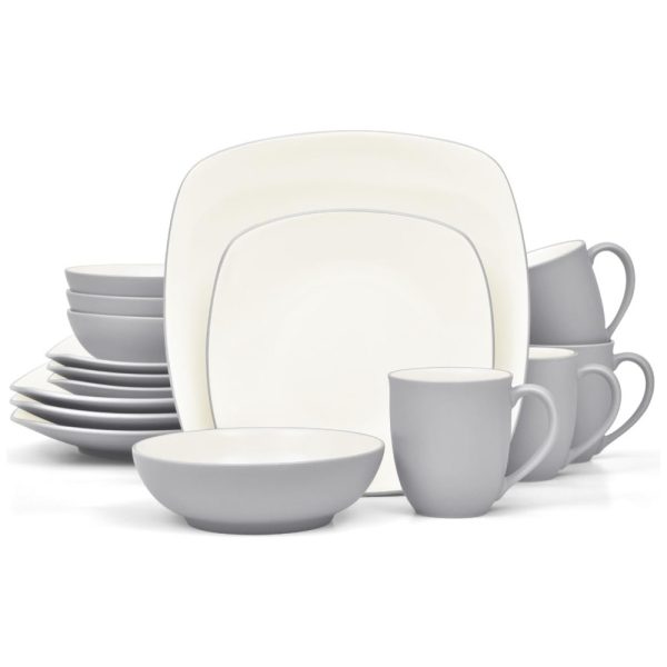 ectqwm8q9cgc0b_0 jpg - Aparelho de Jantar para Todas as Ocasiões com 16 Peças, Formato Quadrado e Material de Cerâmica, Noritake, Cinza