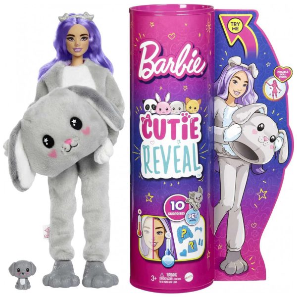 ectqwyvtltk90b_0-1 jpg - Cutie Revelação com Fantasia de Cachorrinho e 10 Surpresas Incluindo 1 Mini Pet com Mudança de Cor, BARBIE HHG21, Cinza