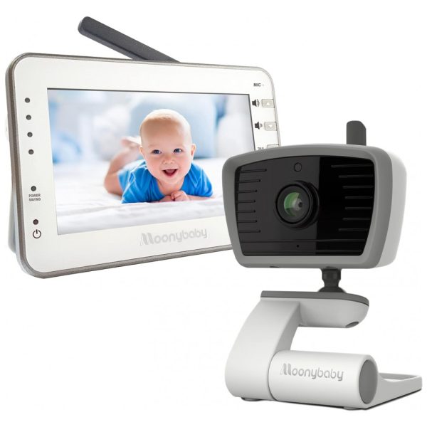 ectqwzy8hc570b_0 jpg - Babá Eletrônica MoonyBaby com Monitor, Câmera, Visão Noturna Automática e Sensor de Temperatura