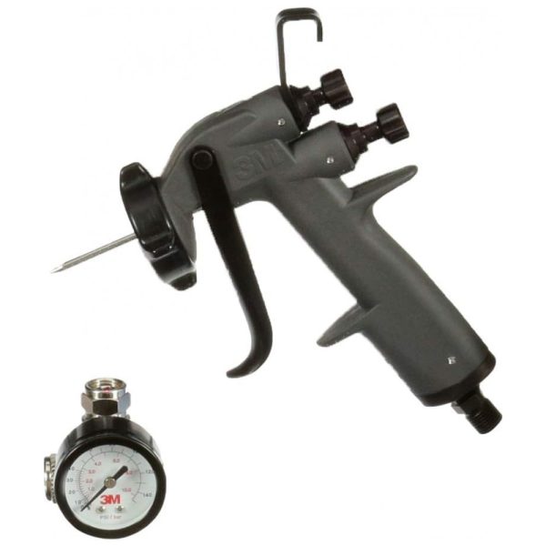 ectqxgnwtk980b_0 jpg - Pistola de Pintura Pulverizadora com Válvula de Controle de Ar, 3M 26832, Cinza