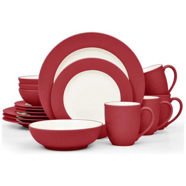 ectqy4knccgc0b_0 jpg - Aparelho de Jantar para Todas as Ocasiões, Elegância e Sofisticação para Sua Mesa com 16 Peças, Formato Redondo e Material de Cerâmica sem BPA, Noritake, Vermelho