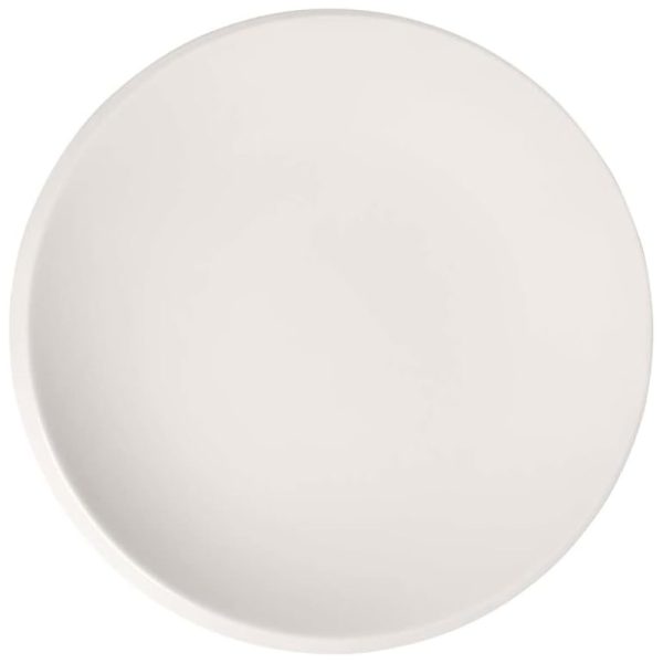 ectqybgrxq480b_0 jpg - Prato para Jantar de 24 cm, Elegância e Praticidade em Sua Mesa com Formato Redondo e Material de Porcelana Premium, Villeroy Boch, Branco