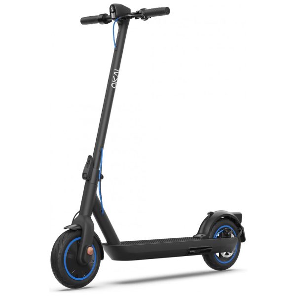 ectqygl3xsv90b_0 jpg - Patinete Elétrico Dobrável para Adultos até 45 km por hora, com Sistema de Frenagem Duplo, OKAI ES520B, Cinza