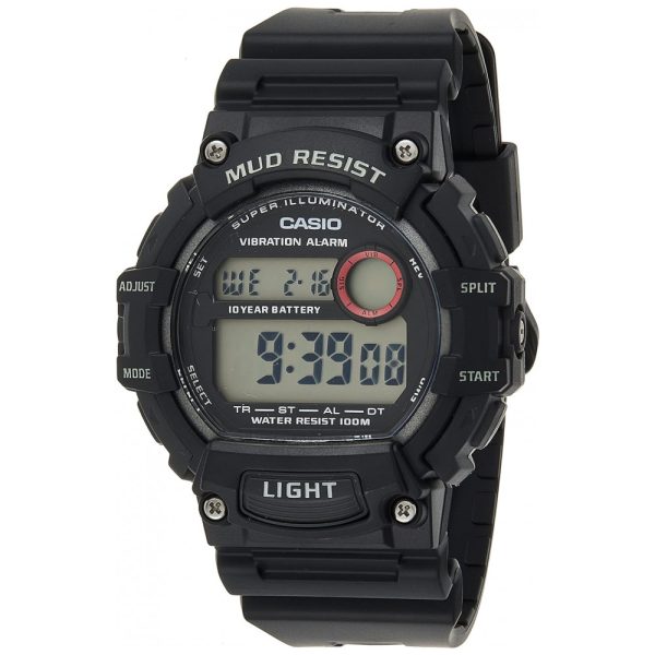 ectqytj5dbg70b_0 jpg - Relógio Resistente à Lama Masculino, CASIO TRT 110H 1AVCF, Preto