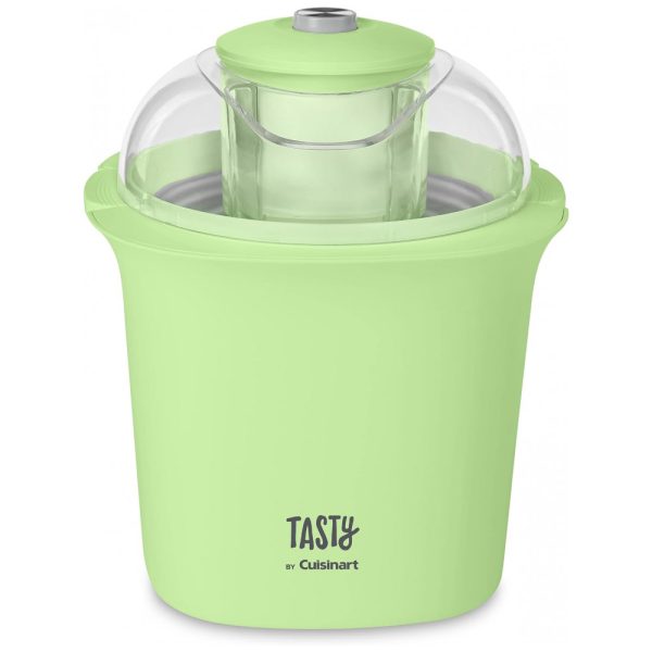 ectqz69mqr290b_0 jpg - Máquina de Sorvete Automática 1,5L de Capacidade, 110v, TASTY BY CUISINART ICM100TGRN, Terracota