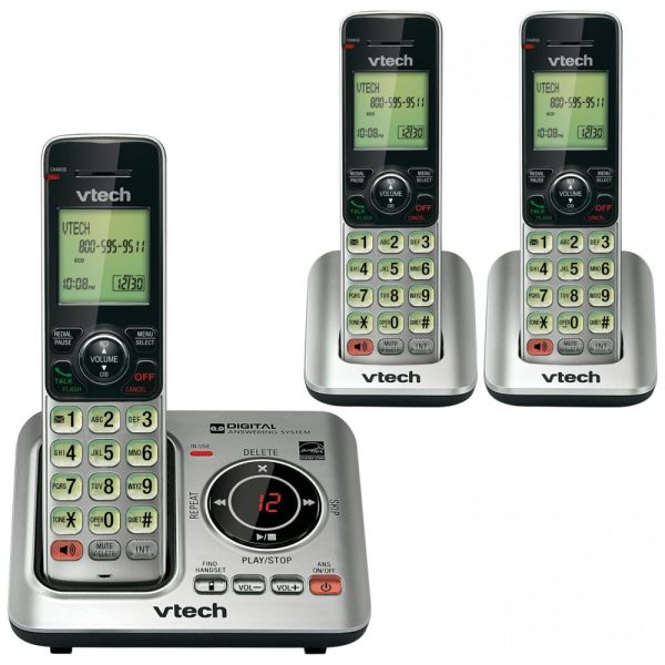 ectq0ohlvlb00b_0 jpg - Telefone sem Fio 3 DECT 6.0 com 3 Handsets, VTECH CS6629 3, Preto