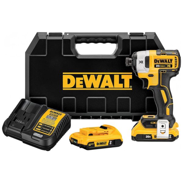 ectq0y2na2810b_0 jpg - Kit Chave de Impacto 3 Velocidades com 2 Baterias 20V Max XR, Carregador e Bolsa de Transporte, DEWALT DCF887D2, Preto