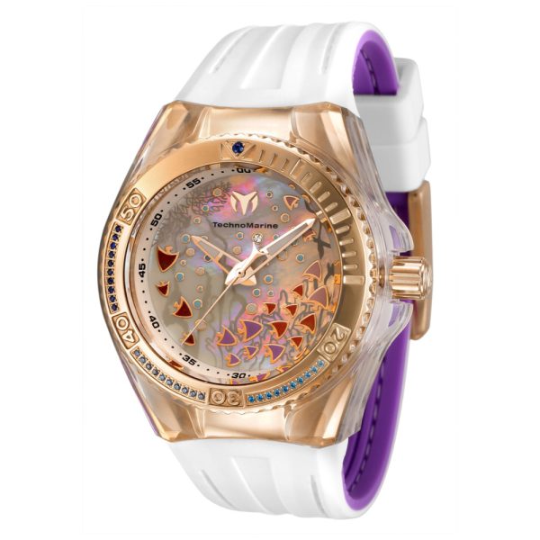 ectq120911_mt_vni_0-1 jpg - Relgio feminino TechnoMarine Cruise Dream com mostrador em madreprola 40 mm. Branco. Roxo TM 119021, Invicta