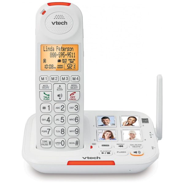 ectq1c9ns4c70b_0 jpg - Telefone sem Fio para Sênior com Botão e Visor Grande, VTECH SN5127, Branco