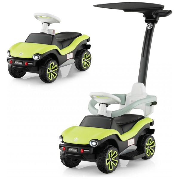 ectq1mkg4xfc0b_0 jpg - Carrinho de Passeio Infantil 3 em 1 com Alça Ajustável e Grades de Proteção para Crianças de 1 a 3 Anos, INFANS Volkswagen, Verde