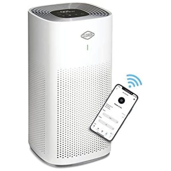 ectq1wv7b5n90b_0 jpg - Purificador de ar inteligente com filtro HEPA e compatível com Alexa para salas grandes até 1.500 pés.