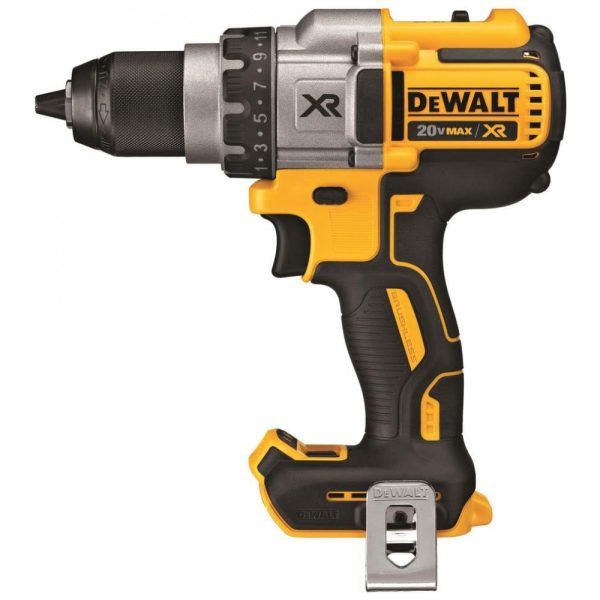 ectq27l09rd10b_0 jpg - Furadeira Elétrica 3 Velocidades 2000 RPM, 20V, DEWALT DCD991B, Amarelo