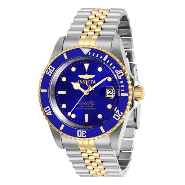 ectq28192_vni_0 jpg - Relógio Masculino Automático Pro Diver, Invicta 29182, Prata, Dourado e Azul