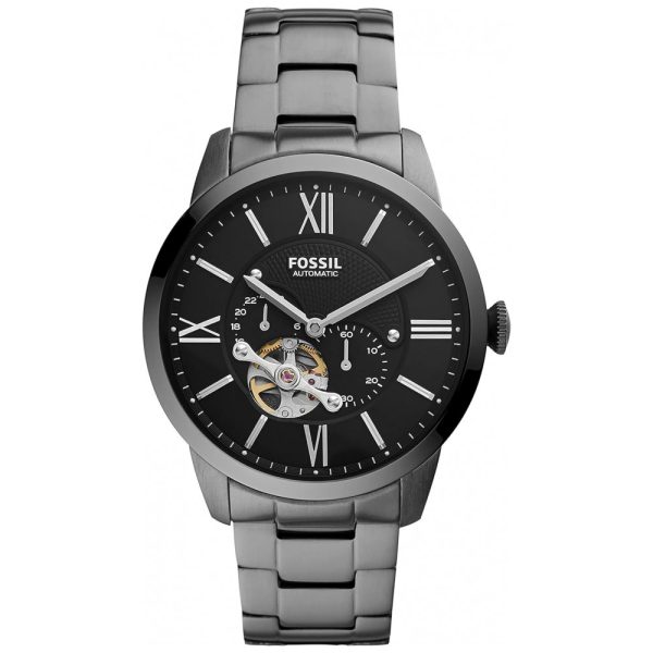 ectq292n64z70b_0 jpg - Relógio Masculino de Quartzo, com Pulseira de Aço Inoxidável, FOSSIL ME3172, Preto