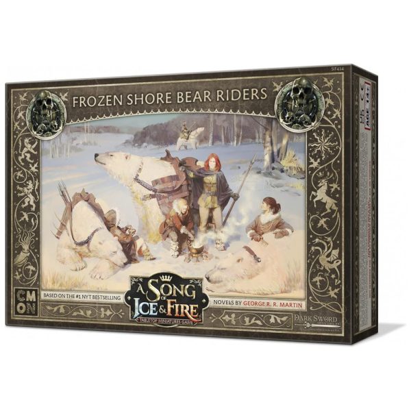 ectq2tlj7hq90b_0 jpg - Jogo de Estratégia Frozen Shore Bear Riders 2 a 4 Jogadores, Para Maiores de 14 Anos, CMON SIF414, Preto