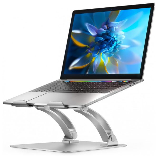 ectq343w9b770b_0 jpg - Suporte Ergonômico Laptop Nulaxy Ajustável Até 20kg, 28, 44Cm Prata