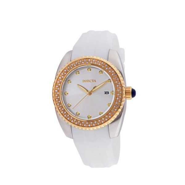 ectq36063_vni_0-1 jpg - Relógio Feminino de Quartzo Angel, Invicta 36063, Branco