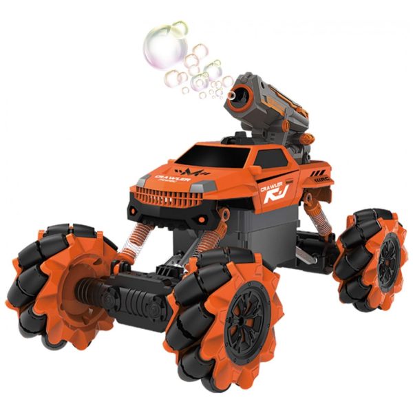 ectq39j7wvz70b_0 jpg - Carro de acrobacias com controle remoto recarregável para crianças com 2 em 1, VAIYER, Laranja