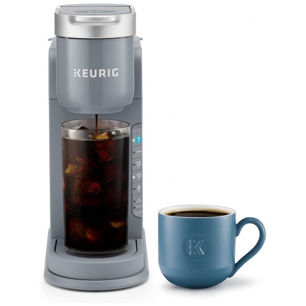 ectq3nyngmsb0b_0 jpg - Cafeteira Programável Quente ou Gelado com Desligamento Automático, 110V Keurig K, Cinza