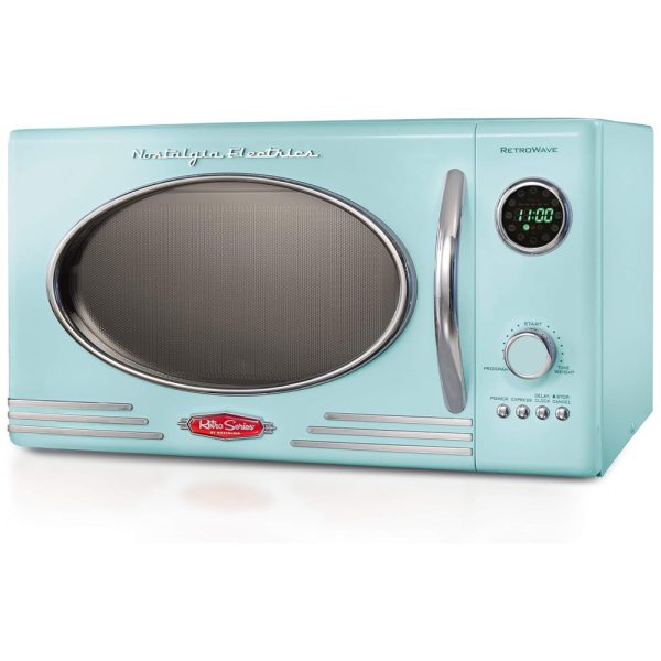 ectq41734jd70b_0 jpg - Micro ondas Retro de Bancada 25 Litros Multifuncional, 800W, Agua, 110v, NOSTALGIA RMO4AQ, Verde Claro