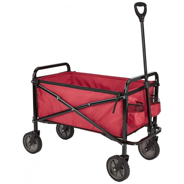 ectq48qqybw70b_0 jpg - Carrinho Dobrável para Camping e Jardim, Capacidade 120kg, Vermelho