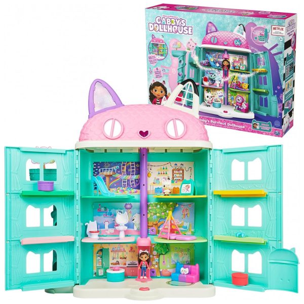 ectq4p12qtt80b_0 jpg - Casa da GABBYS com Movéis Figuras, Acessórios e 8 Sons Divertidos para Crianças a partir de 3 anos, GABBYS DOLLHOUSE 6062028, Azul turquesa