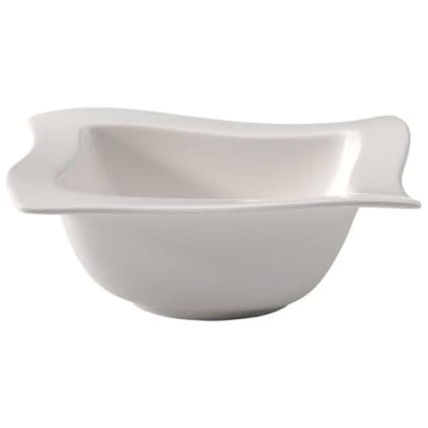 ectq4vx8c0000b_0 jpg - Bowl de 6 cm em Material de Porcelana Premium e Formato Quadrado, Villeroy Boch, Branca