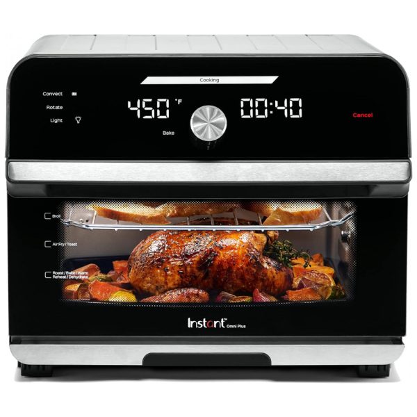 ectq4w723lp80b_0-1 jpg - Forno Fritadeira Elétrica AirFryer 10 em 1, Capacidade 18L, 1800W, Omni Plus, 110v, INSTANT POT 140 4002 01, Preto