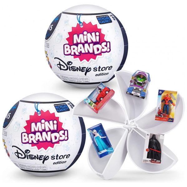 ectq4wtn3z890b_0 jpg - Disney Mini Brands by ZURU Brinquedo Colecionável, 2 Unidades, 5 SURPRISE 77250, Branco