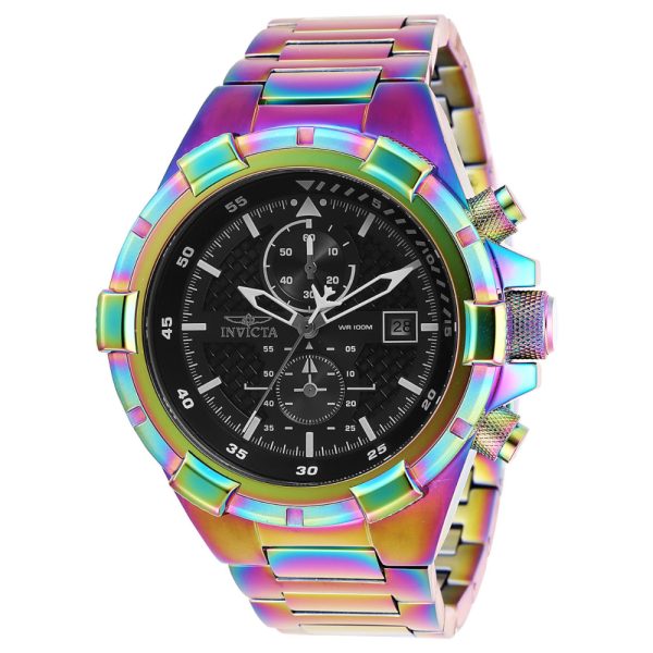 ectq53182_vni_0 jpg - Relógio Masculino de Quartzo Aviator, Invicta 28135, Iridescente