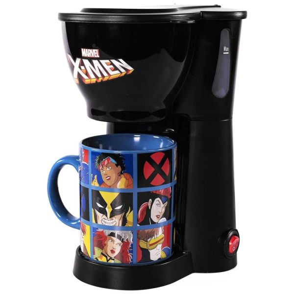 ectq5f7w98v80b_0 jpg - Máquina de Café com Tema Marvel X Men, Incluí 1 Caneca de 350mL, 110V 900W, Uncanny Brands, Preta