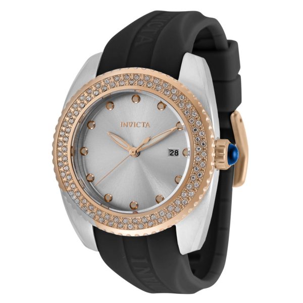 ectq66063_vni_0 jpg - Relógio Feminino de Quartzo Angel, Invicta 36066, Preto