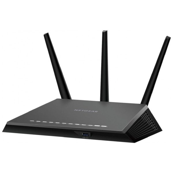 ectq6i0dd0f00b_0 jpg - Nighthawk Wi Fi Dual Band Roteador velocidade 1900 Mbps até 30 aparelhos área 167 m2, NETGEAR R7000 100PAS, Preto