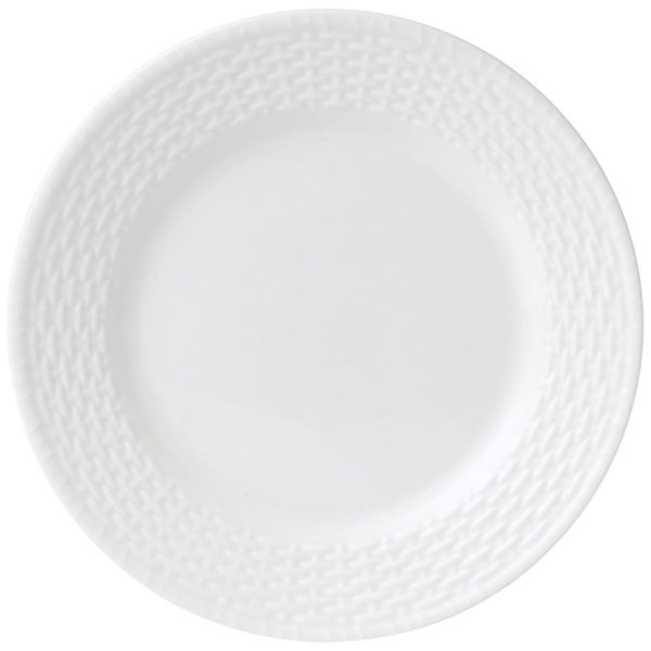 ectq6mu1b0000b_0 jpg - Prato para Salada de 20 cm, Mais Elegância em Sua Mesa com Formato Redondo e Material de Porcelana Fina de Osso, Wedgwood, Branco