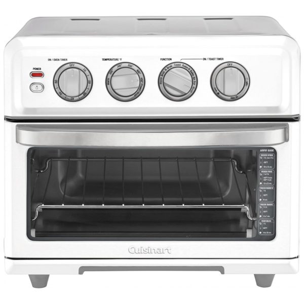 ectq78lrtsh90b_0 jpg - Forno Elétrico com Função AirFryer com Grill, 110V 1800W, Cuisinart TOA70W, Branco